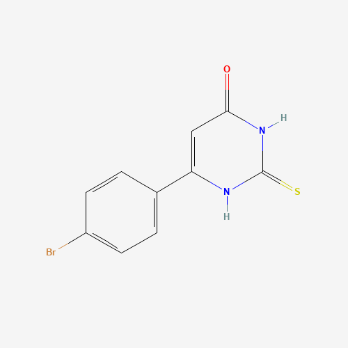 6-(4-bromophenyl)-2-sulfanylidene-1H-pyrimidin-4-one (CAS: 33298-00-9) - Related Chemical Product