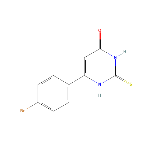 6-(4-bromophenyl)-2-sulfanylidene-1H-pyrimidin-4-one (CAS: 33298-00-9) - Related Chemical Product