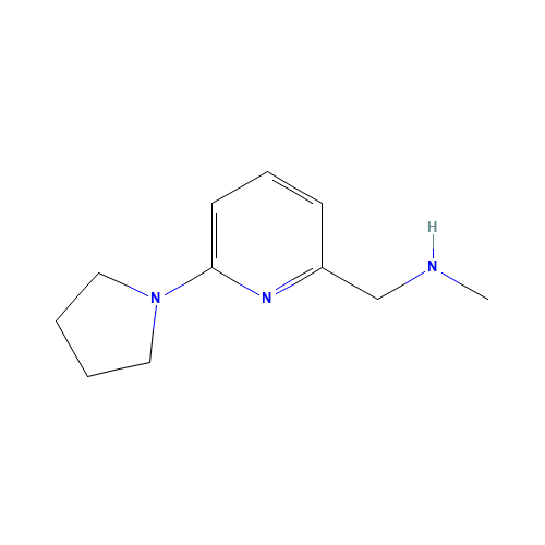 N-methyl-1-(6-pyrrolidin-1-ylpyridin-2-yl)methanamine (CAS: 884507-14-6) - Related Chemical Product