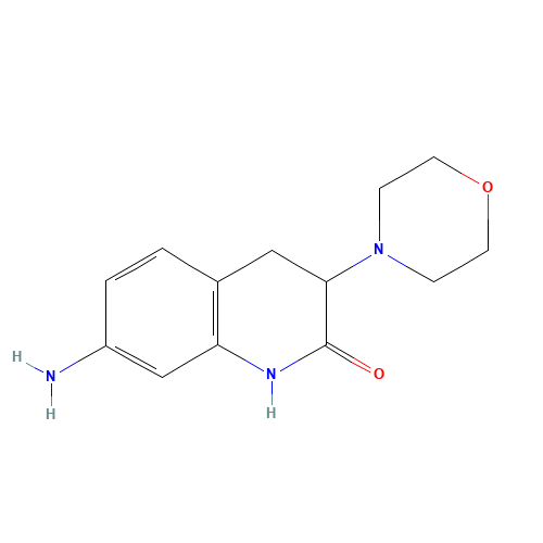 7-amino-3-morpholin-4-yl-3,4-dihydro-1H-quinolin-2-one (CAS: 1042973-04-5) - Related Chemical Product