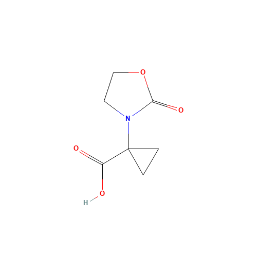 1-(2-oxo-1,3-oxazolidin-3-yl)cyclopropane-1-carboxylic acid (CAS: 1447944-54-8) - Related Chemical Product