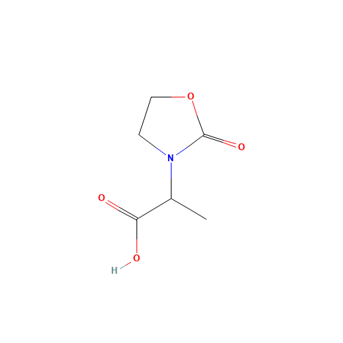 2-(2-oxo-1,3-oxazolidin-3-yl)propanoic acid (CAS: 1094759-71-3) - Related Chemical Product