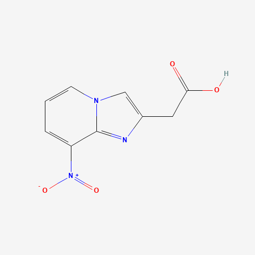 2-(8-nitroimidazo[1,2-a]pyridin-2-yl)acetic acid (CAS: 59128-17-5) - Related Chemical Product
