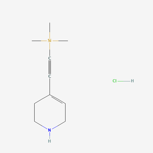trimethyl-[2-(1,2,3,6-tetrahydropyridin-4-yl)ethynyl]silane;hydrochloride (CAS: 873331-67-0) - Related Chemical Product