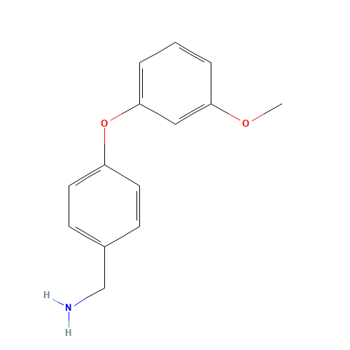 [4-(3-methoxyphenoxy)phenyl]methanamine (CAS: 270259-99-9) - Related Chemical Product
