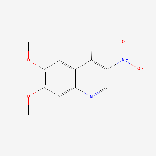 6,7-dimethoxy-4-methyl-3-nitroquinoline (CAS: 70945-27-6) - Related Chemical Product