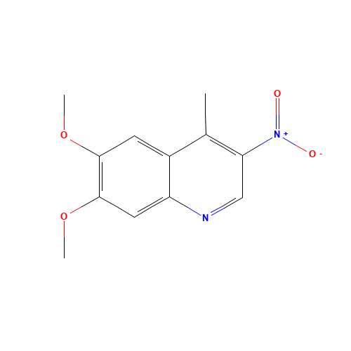 6,7-dimethoxy-4-methyl-3-nitroquinoline (CAS: 70945-27-6) - Related Chemical Product