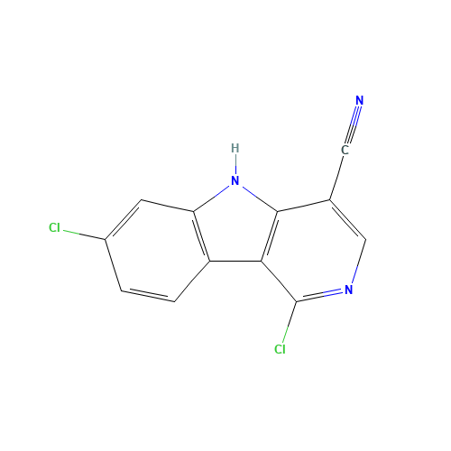 1,7-dichloro-5H-pyrido[4,3-b]indole-4-carbonitrile (CAS: 1132655-88-9) - Related Chemical Product