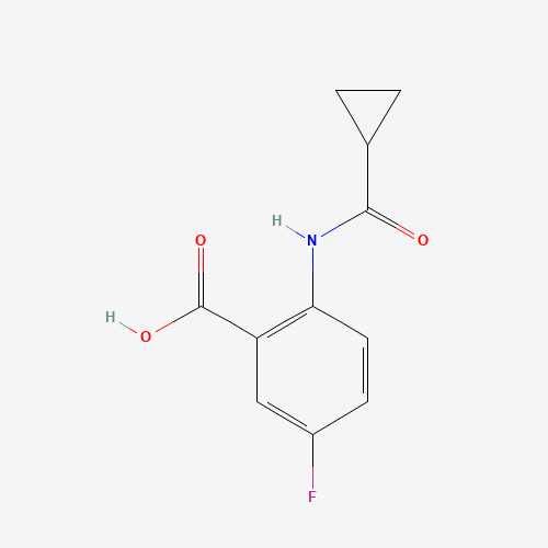 2-(cyclopropanecarbonylamino)-5-fluorobenzoic acid (CAS: 1016869-97-8) - Related Chemical Product