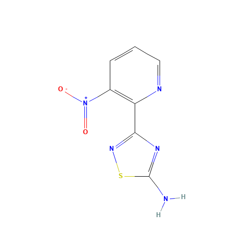 3-(3-nitropyridin-2-yl)-1,2,4-thiadiazol-5-amine (CAS: 1179359-58-0) - Related Chemical Product