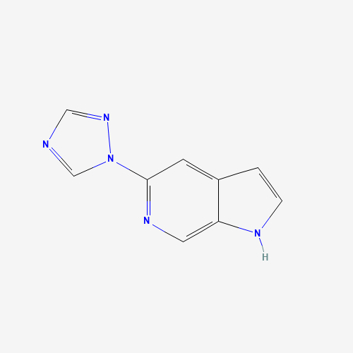 5-(1,2,4-triazol-1-yl)-1H-pyrrolo[2,3-c]pyridine (CAS: 174610-09-4) - Related Chemical Product