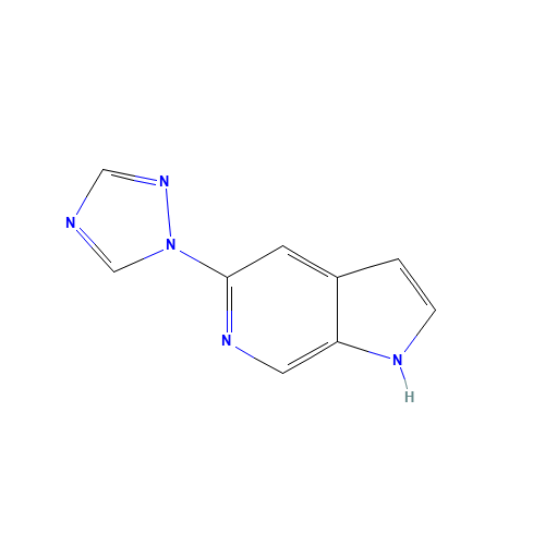 5-(1,2,4-triazol-1-yl)-1H-pyrrolo[2,3-c]pyridine (CAS: 174610-09-4) - Related Chemical Product