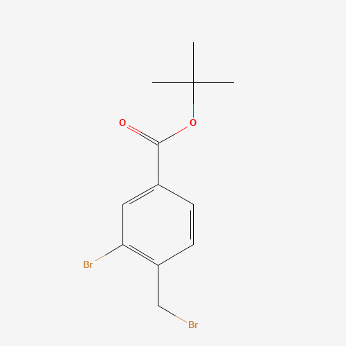 tert-butyl 3-bromo-4-(bromomethyl)benzoate (CAS: 165528-99-4) - Related Chemical Product