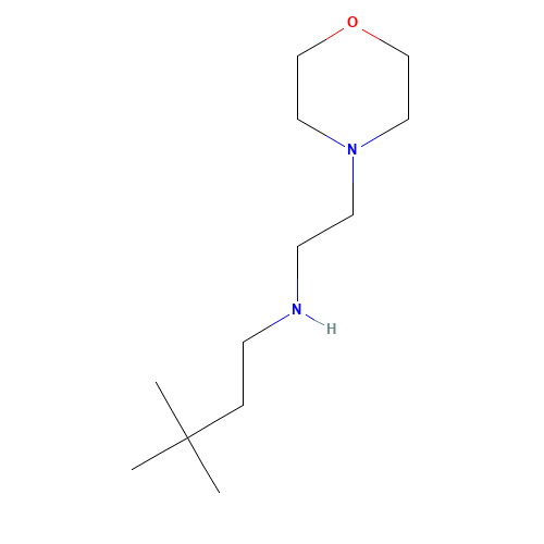 3,3-dimethyl-N-(2-morpholin-4-ylethyl)butan-1-amine (CAS: 951159-97-0) - Related Chemical Product
