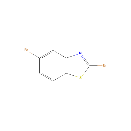 2,5-dibromo-1,3-benzothiazole (CAS: 1019111-64-8) - Chemical Structure and Molecular Formula 