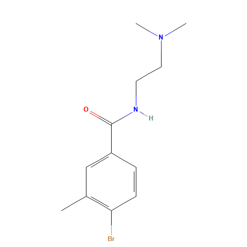 4-bromo-N-[2-(dimethylamino)ethyl]-3-methylbenzamide (CAS: 256227-90-4) - Related Chemical Product