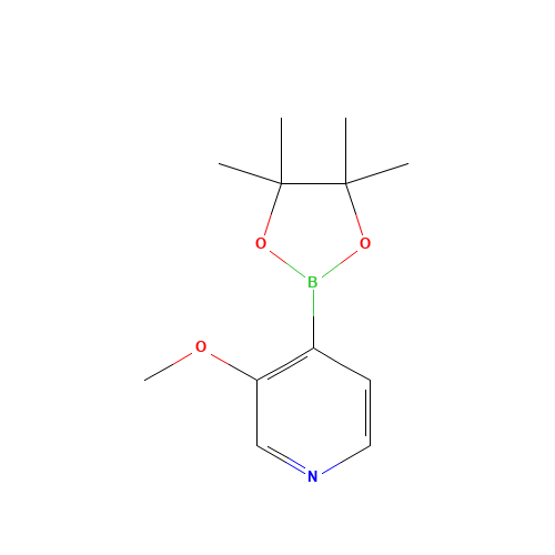 3-methoxy-4-(4,4,5,5-tetramethyl-1,3,2-dioxaborolan-2-yl)pyridine (CAS: 1243312-43-7) - Related Chemical Product