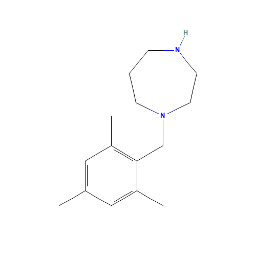 1-[(2,4,6-trimethylphenyl)methyl]-1,4-diazepane (CAS: 690632-22-5) - Related Chemical Product