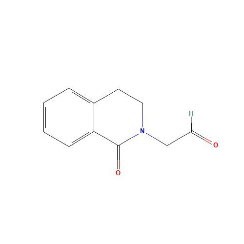 2-(1-oxo-3,4-dihydroisoquinolin-2-yl)acetaldehyde (CAS: 345962-97-2) - Related Chemical Product