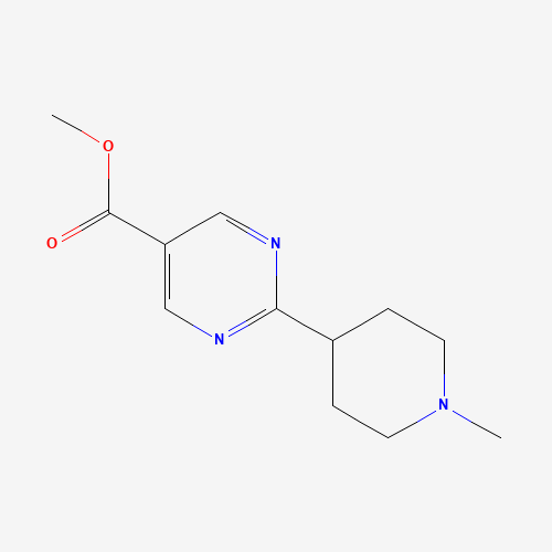 methyl 2-(1-methylpiperidin-4-yl)pyrimidine-5-carboxylate (CAS: 1035271-55-6) - Related Chemical Product