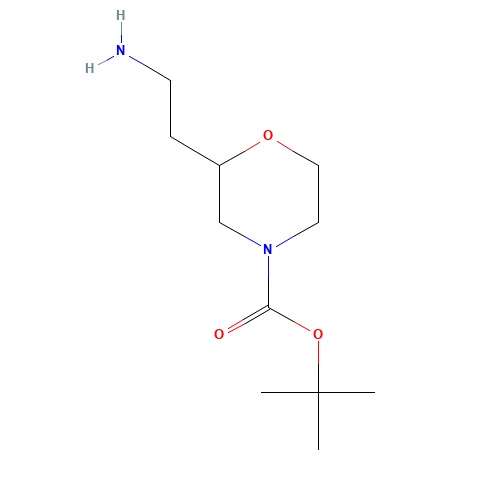 tert-butyl 2-(2-aminoethyl)morpholine-4-carboxylate (CAS: 259180-78-4) - Related Chemical Product