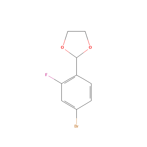 2-(4-bromo-2-fluorophenyl)-1,3-dioxolane (CAS: 248270-23-7) - Related Chemical Product