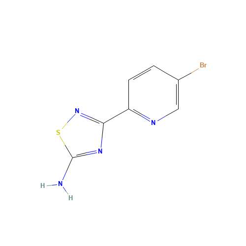 3-(5-bromopyridin-2-yl)-1,2,4-thiadiazol-5-amine (CAS: 1179360-18-9) - Related Chemical Product