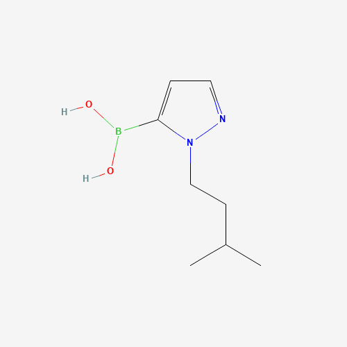 [2-(3-methylbutyl)pyrazol-3-yl]boronic acid (CAS: 847818-66-0) - Related Chemical Product