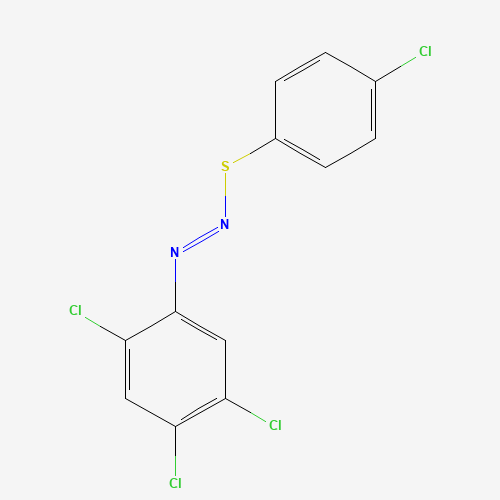 (4-chlorophenyl)sulfanyl-(2,4,5-trichlorophenyl)diazene (CAS: 2274-74-0) - Related Chemical Product