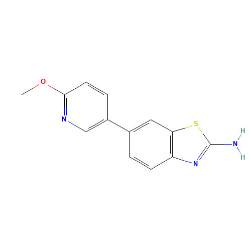 6-(6-methoxypyridin-3-yl)-1,3-benzothiazol-2-amine (CAS: 1244059-46-8) - Related Chemical Product