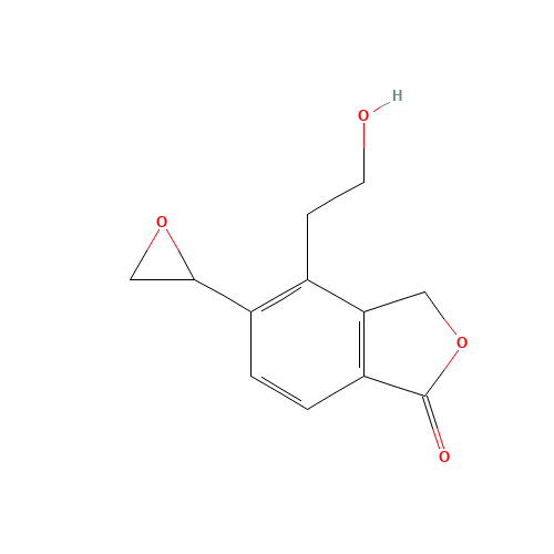 4-(2-hydroxyethyl)-5-(oxiran-2-yl)-3H-2-benzofuran-1-one (CAS: 1255208-66-2) - Related Chemical Product