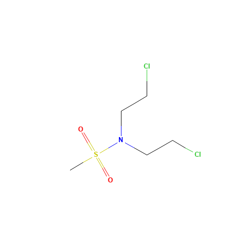N,N-bis(2-chloroethyl)methanesulfonamide (CAS: 54533-09-4) - Related Chemical Product