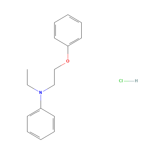 N-ethyl-N-(2-phenoxyethyl)aniline;hydrochloride (CAS: 79084-84-7) - Related Chemical Product