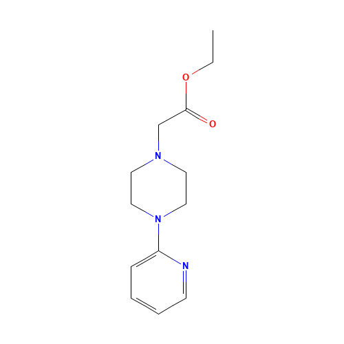 ethyl 2-(4-pyridin-2-ylpiperazin-1-yl)acetate (CAS: 86873-47-4) - Related Chemical Product
