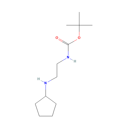 tert-butyl N-[2-(cyclopentylamino)ethyl]carbamate (CAS: 383888-62-8) - Related Chemical Product