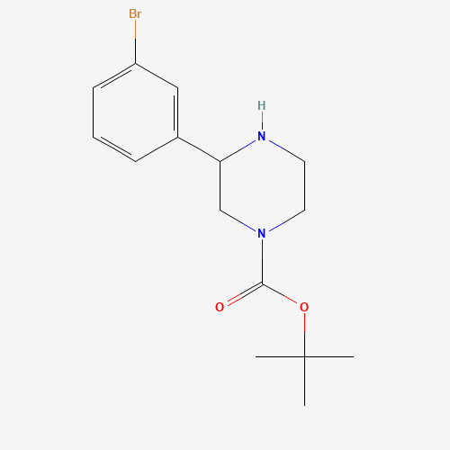 tert-butyl 3-(3-bromophenyl)piperazine-1-carboxylate (CAS: 886767-61-9) - Related Chemical Product