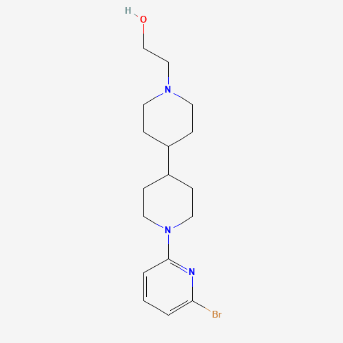 2-[4-[1-(6-bromopyridin-2-yl)piperidin-4-yl]piperidin-1-yl]ethanol (CAS: 1312464-50-8) - Related Chemical Product