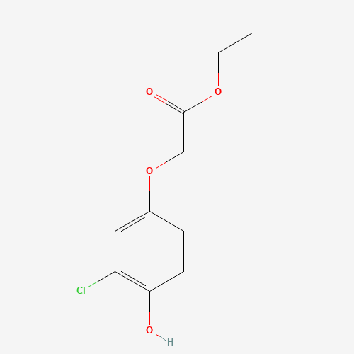 ethyl 2-(3-chloro-4-hydroxyphenoxy)acetate (CAS: 62489-81-0) - Related Chemical Product