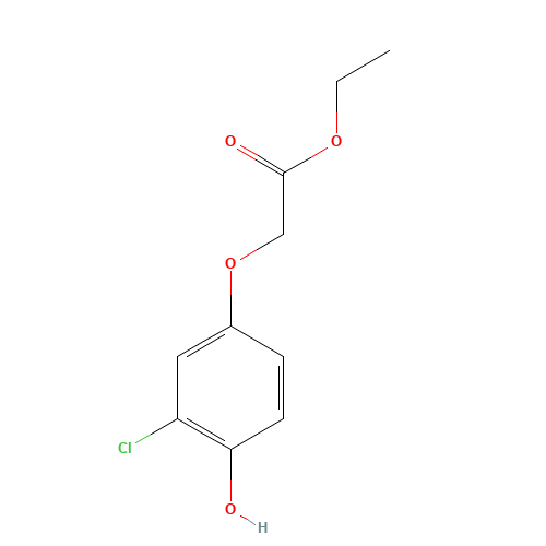 ethyl 2-(3-chloro-4-hydroxyphenoxy)acetate (CAS: 62489-81-0) - Related Chemical Product