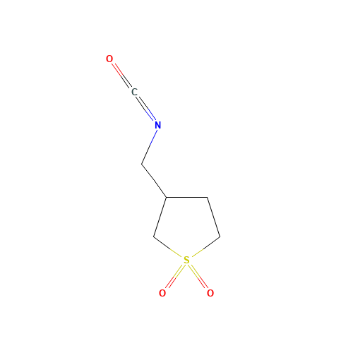 3-(isocyanatomethyl)thiolane 1,1-dioxide (CAS: 28800-41-1) - Related Chemical Product