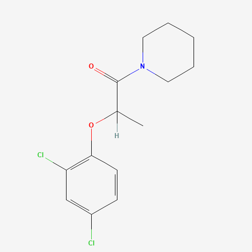 2-(2,4-dichlorophenoxy)-1-piperidin-1-ylpropan-1-one (CAS: 101991-76-8) - Related Chemical Product