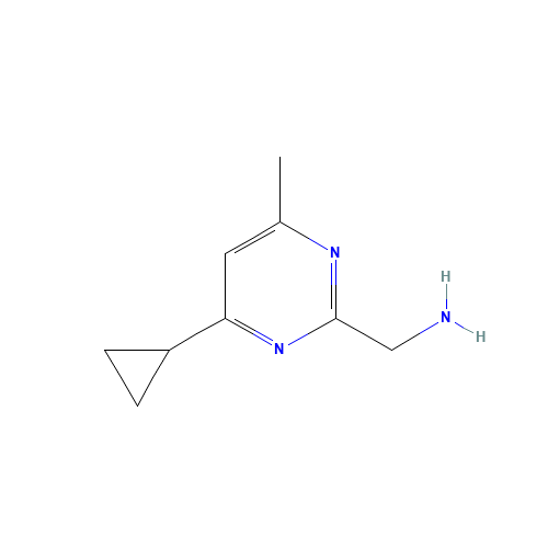 (4-cyclopropyl-6-methylpyrimidin-2-yl)methanamine (CAS: 1269429-27-7) - Related Chemical Product