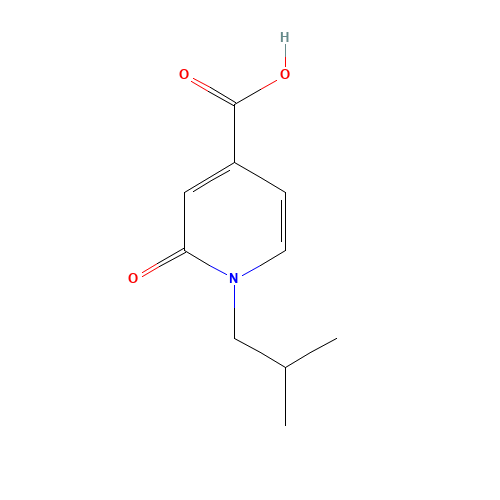 1-(2-methylpropyl)-2-oxopyridine-4-carboxylic acid (CAS: 952511-66-9) - Related Chemical Product