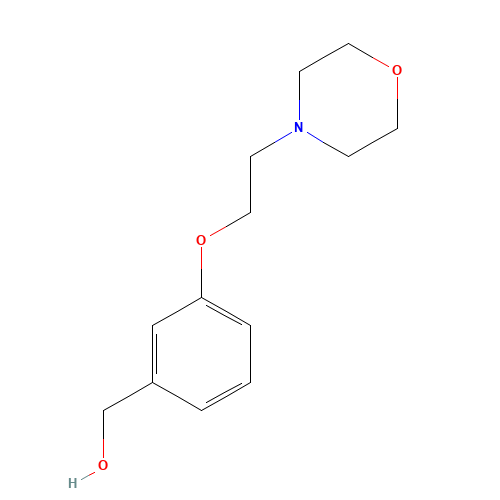 [3-(2-morpholin-4-ylethoxy)phenyl]methanol (CAS: 857284-07-2) - Related Chemical Product
