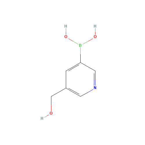 [5-(hydroxymethyl)pyridin-3-yl]boronic acid (CAS: 908369-20-0) - Related Chemical Product