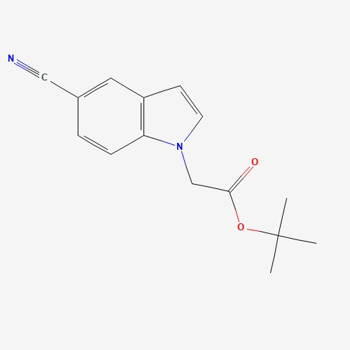 tert-butyl 2-(5-cyanoindol-1-yl)acetate (CAS: 1229608-56-3) - Related Chemical Product