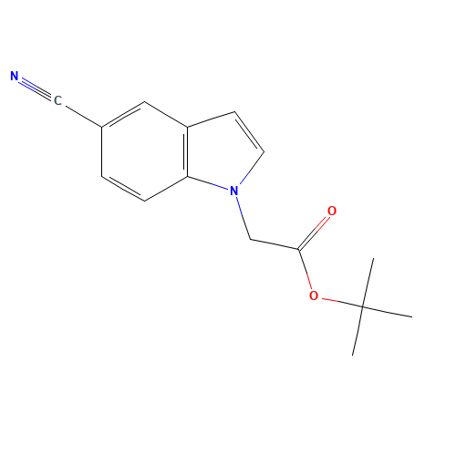 tert-butyl 2-(5-cyanoindol-1-yl)acetate (CAS: 1229608-56-3) - Related Chemical Product