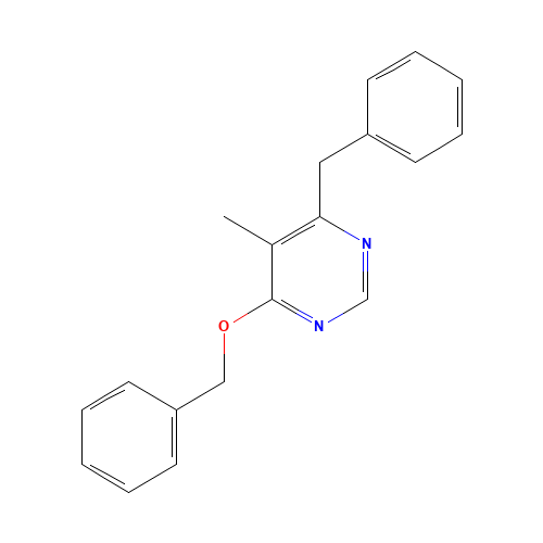 4-benzyl-5-methyl-6-phenylmethoxypyrimidine (CAS: 960297-70-5) - Related Chemical Product