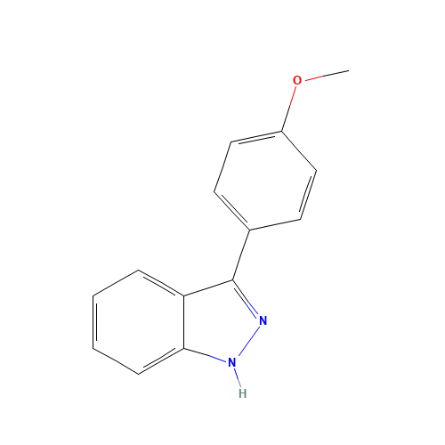 3-(4-methoxyphenyl)-1H-indazole (CAS: 55271-06-2) - Related Chemical Product