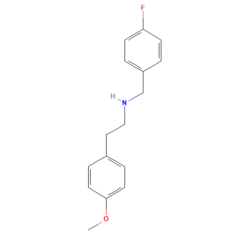 N-[(4-fluorophenyl)methyl]-2-(4-methoxyphenyl)ethanamine (CAS: 418782-68-0) - Related Chemical Product